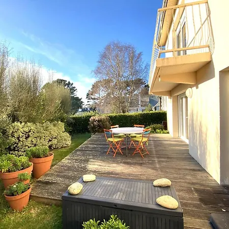 Maison Moderne A Deux Pas De La Avec Jardin Et Parking A - Fr-1-368-451 Hébergement de vacances Trégastel